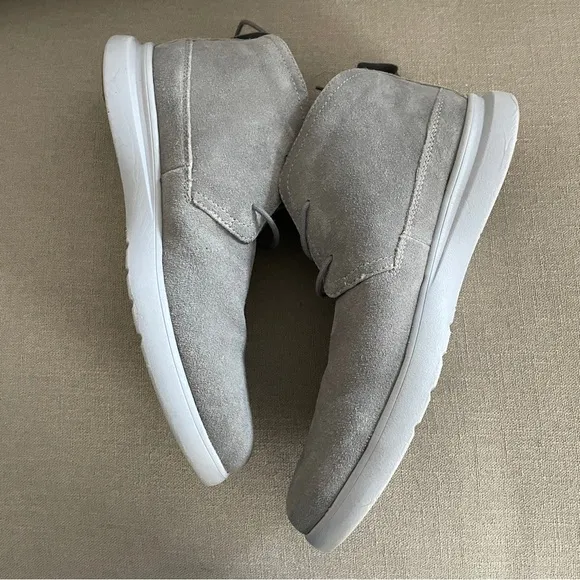Johnnie-O The Chill Chukka Boot Grey Suede Leather Men’s Size 9.5