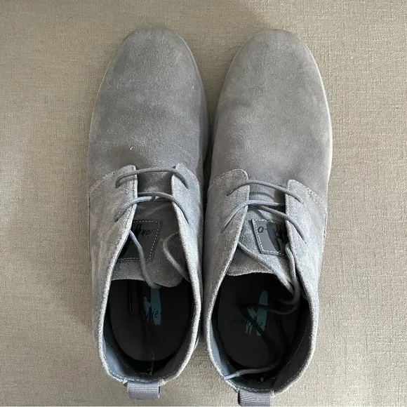 Johnnie-O The Chill Chukka Boot Grey Suede Leather Men’s Size 9.5