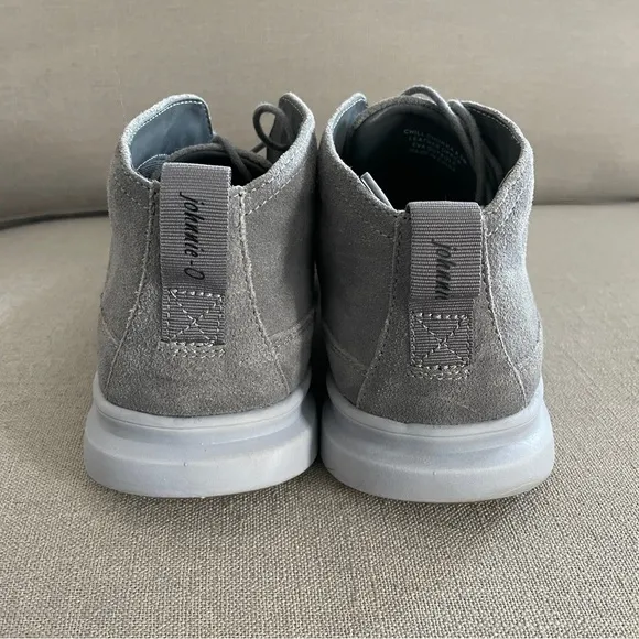 Johnnie-O The Chill Chukka Boot Grey Suede Leather Men’s Size 9.5