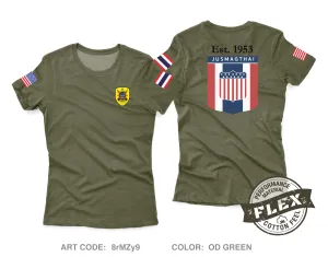 JUSMAGTHAI Women's SS Flex Performance Tee - 8rMZy9