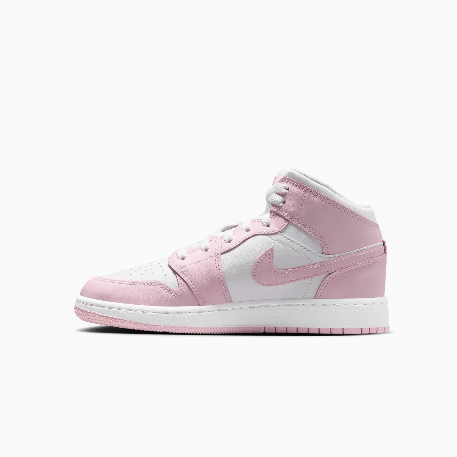 Kid's Air Jordan 1 Mid "Pink Foam" Grade School
