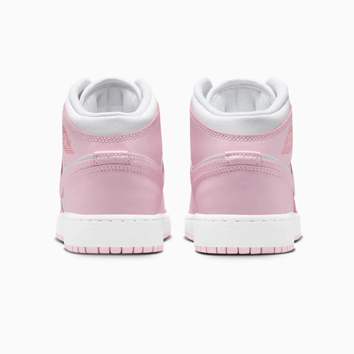 Kid's Air Jordan 1 Mid "Pink Foam" Grade School