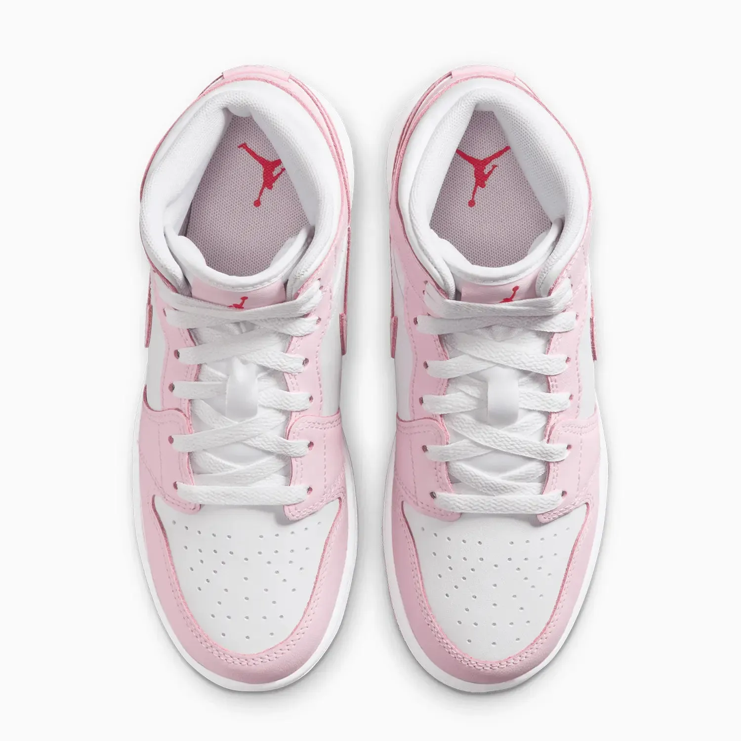 Kid's Air Jordan 1 Mid "Pink Foam" Grade School