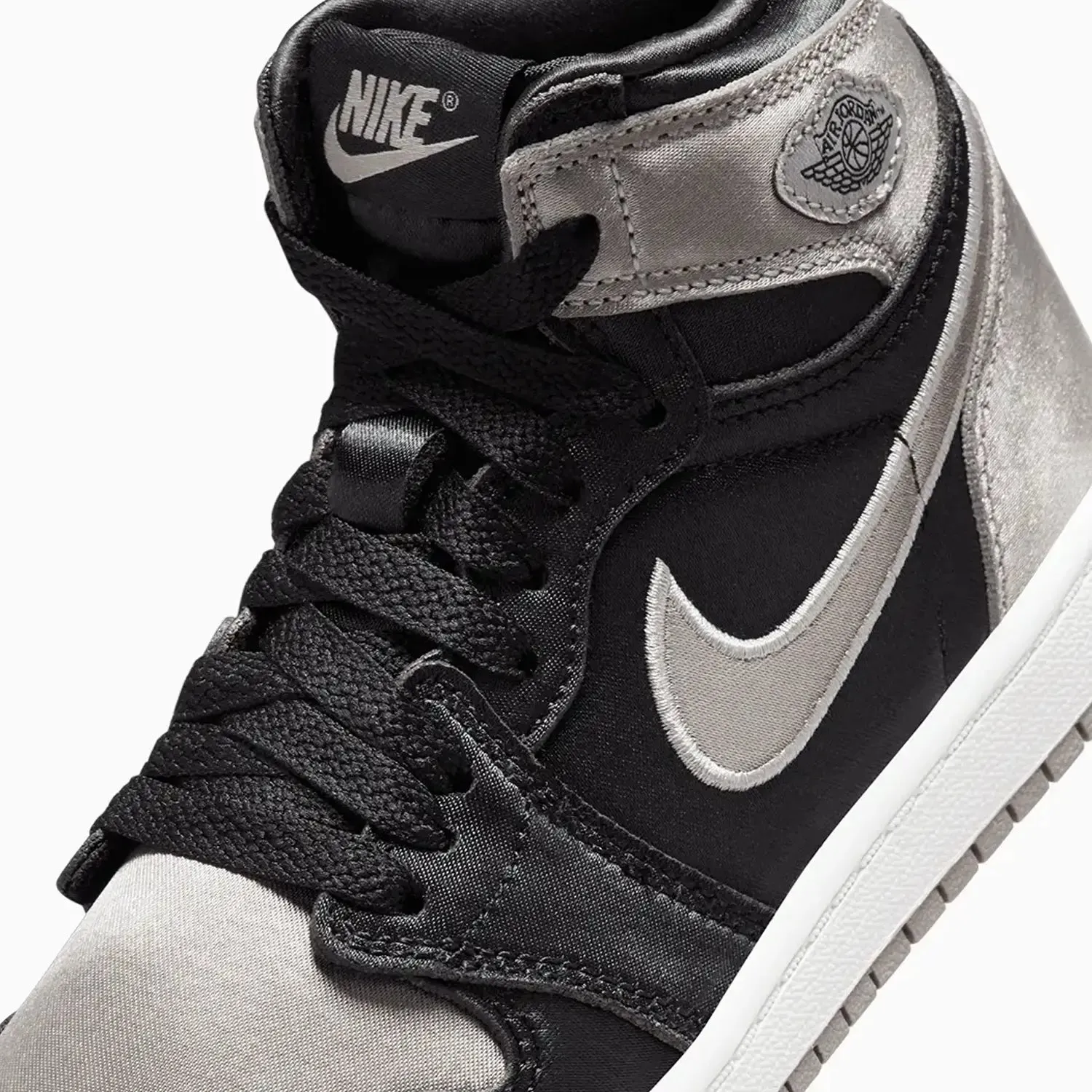 Kid's Jordan 1 Retro High OG "Satin Shadow" Pre School