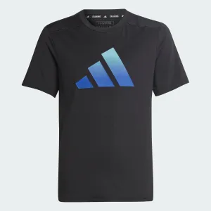 Kids Train Icons Aeroready Logo Tee