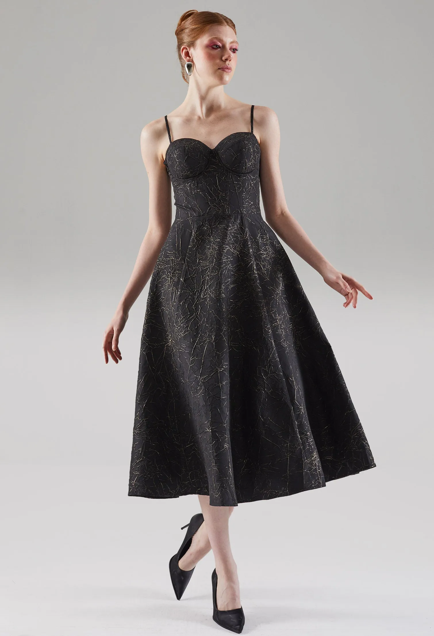 Kintsugi Midi Dress
