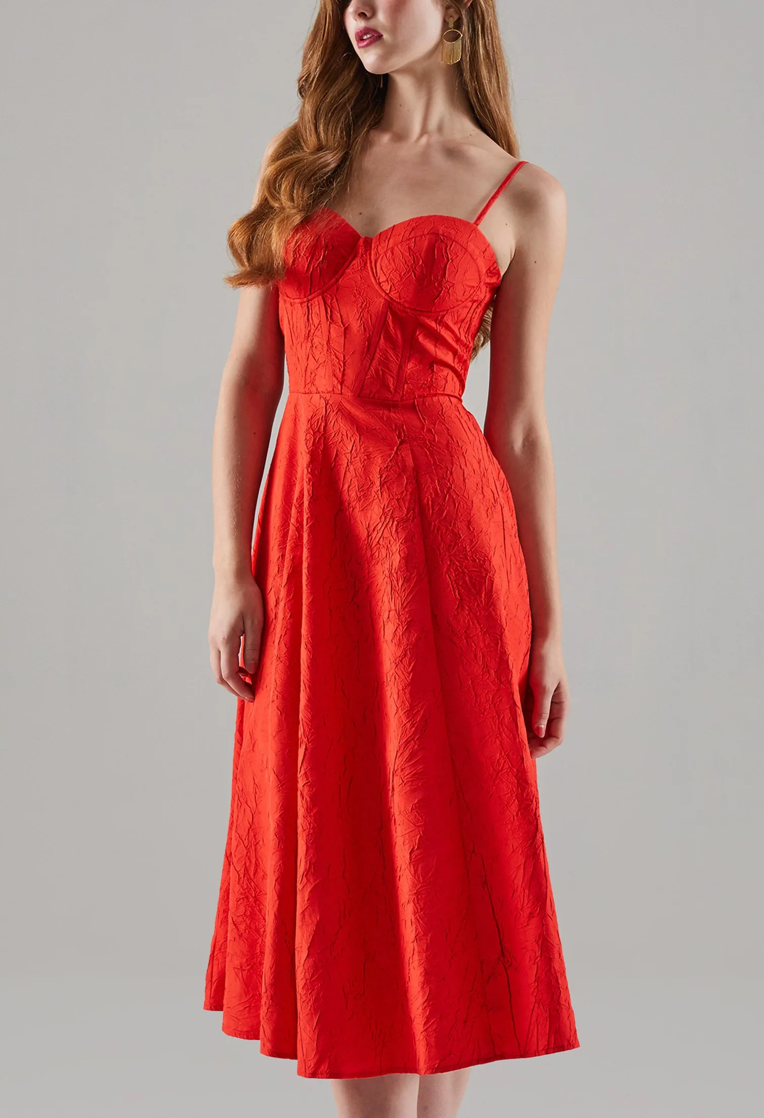 Kintsugi Midi Dress