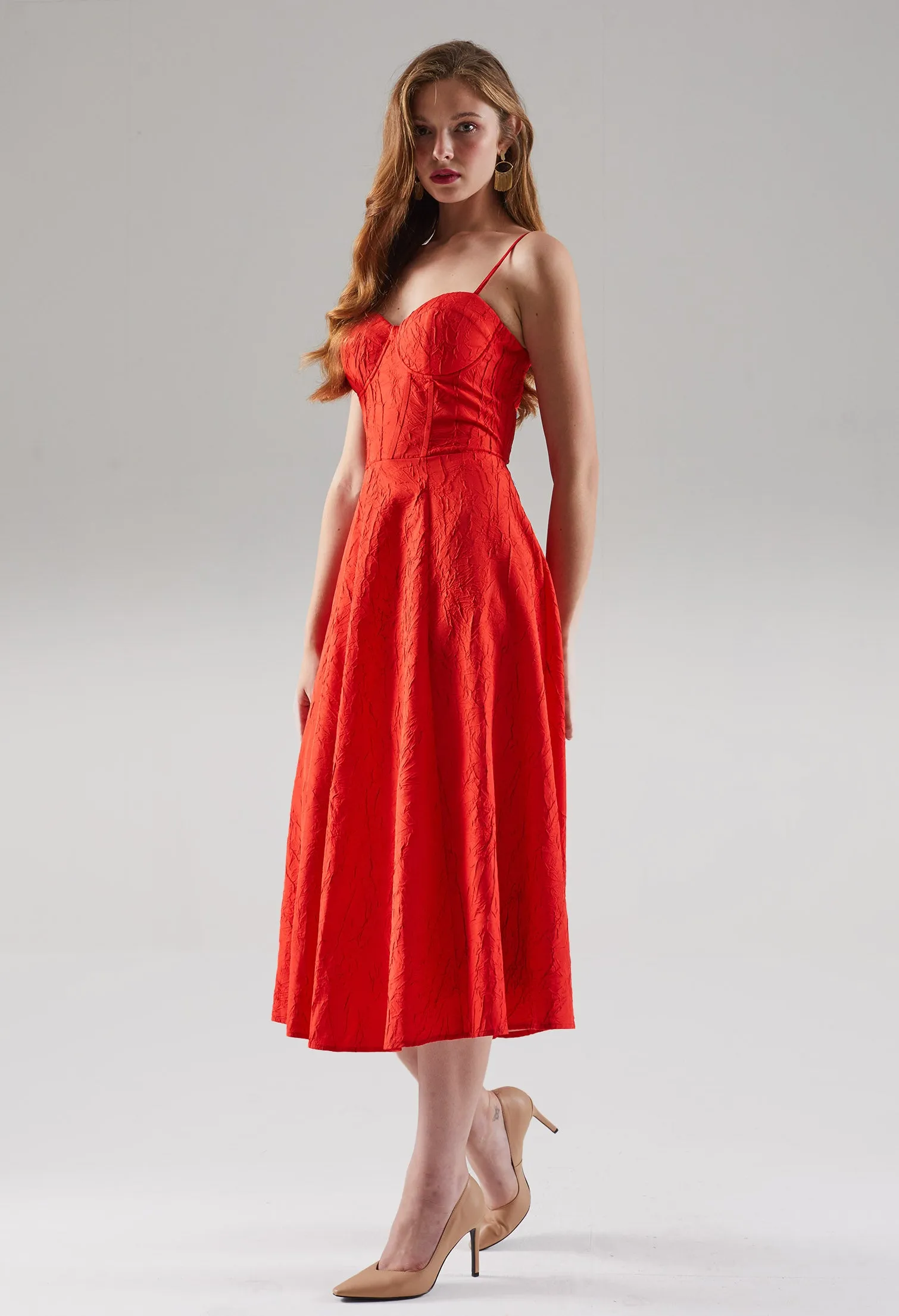 Kintsugi Midi Dress