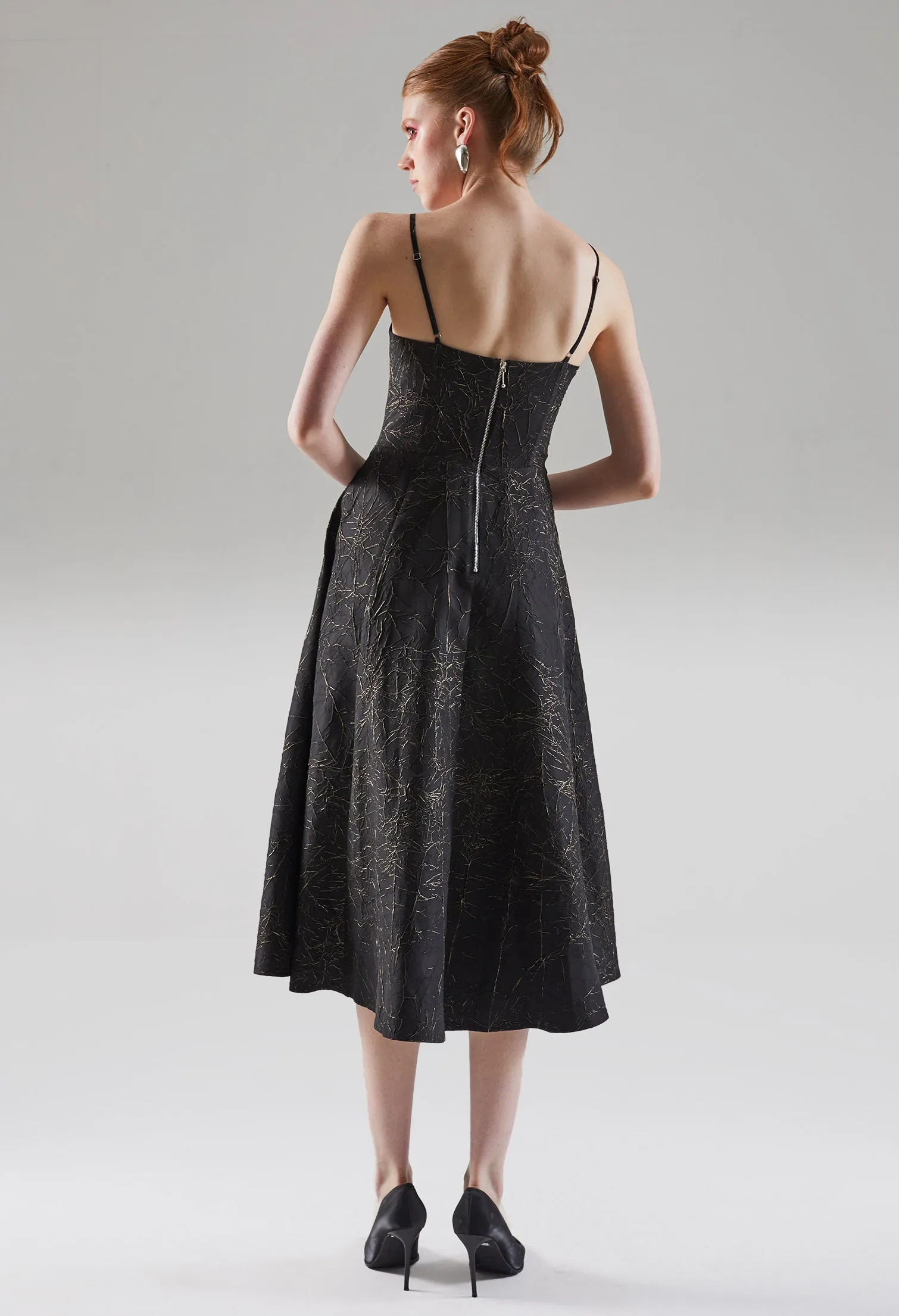 Kintsugi Midi Dress