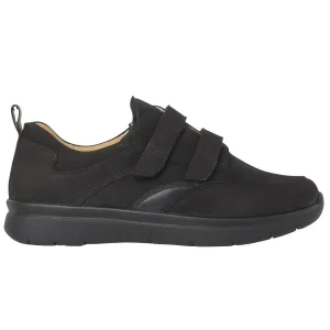 'Kira' women's very wide (K) strap shoe -Black