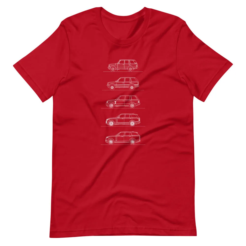 Land Rover Range Rover Evolution outline T-shirt