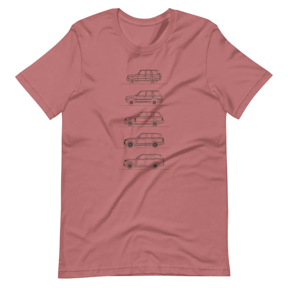 Land Rover Range Rover Evolution outline T-shirt
