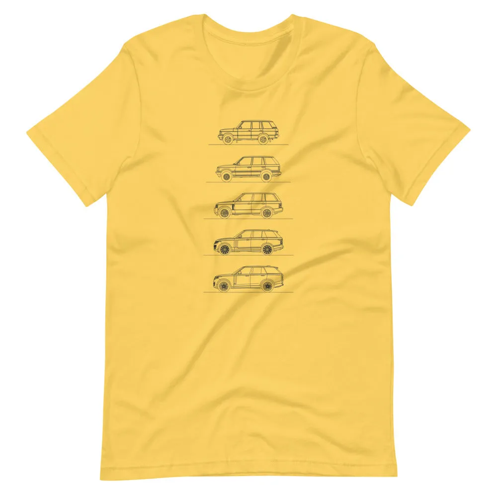 Land Rover Range Rover Evolution outline T-shirt