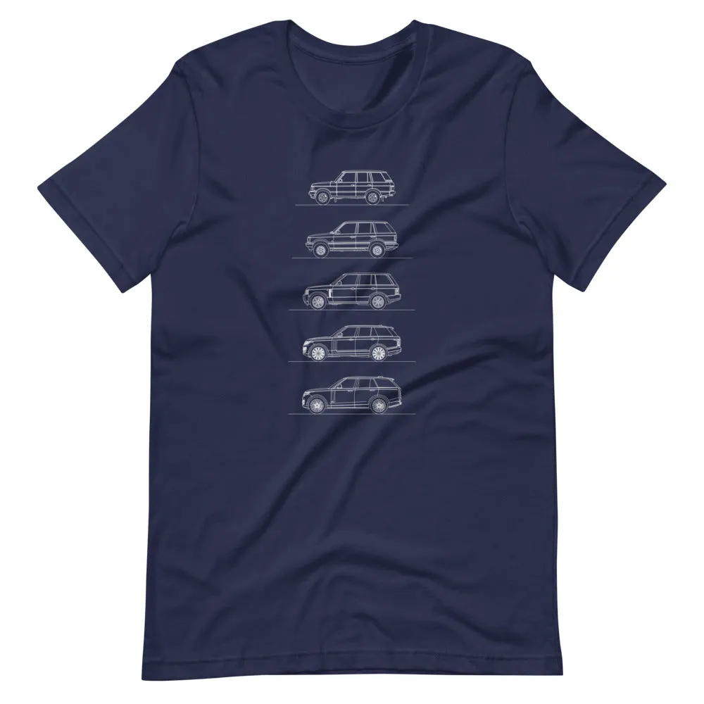 Land Rover Range Rover Evolution outline T-shirt