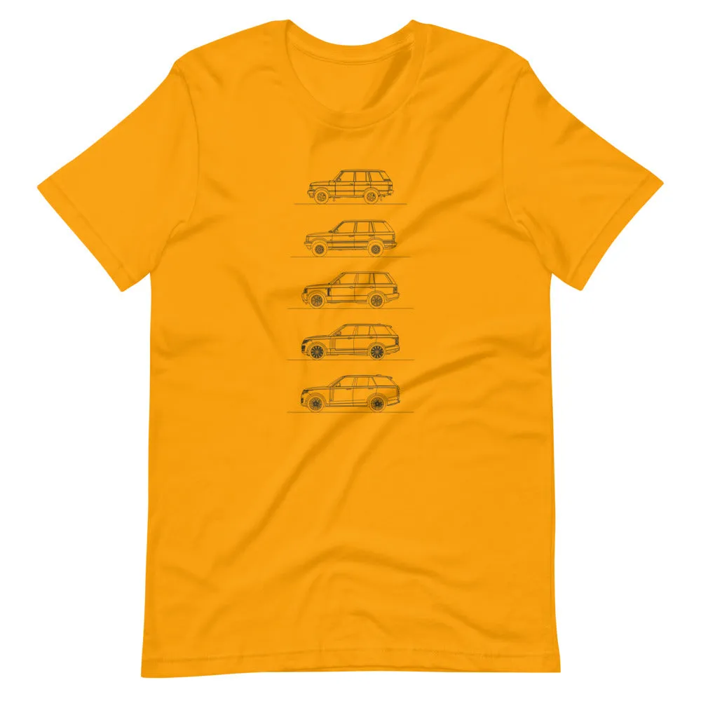 Land Rover Range Rover Evolution outline T-shirt