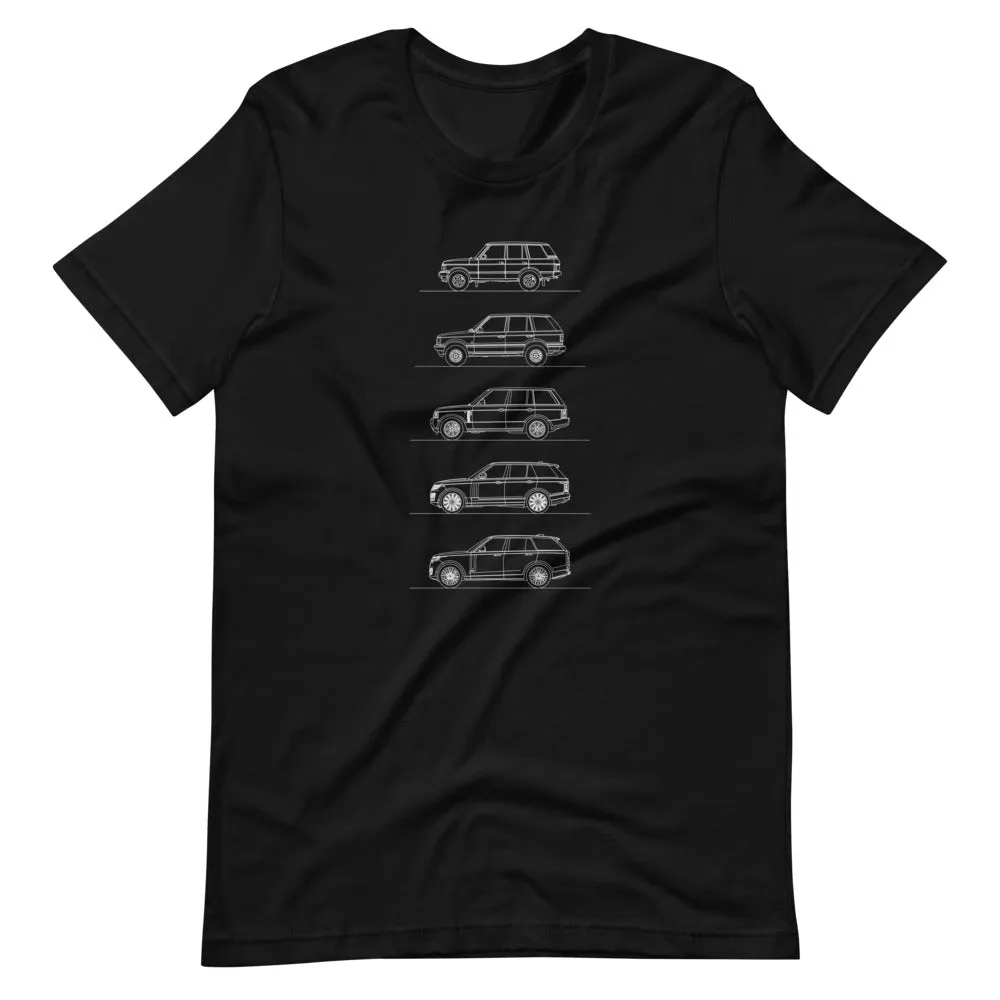 Land Rover Range Rover Evolution outline T-shirt