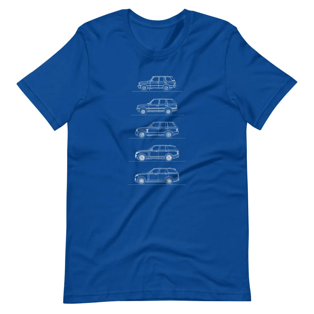 Land Rover Range Rover Evolution outline T-shirt