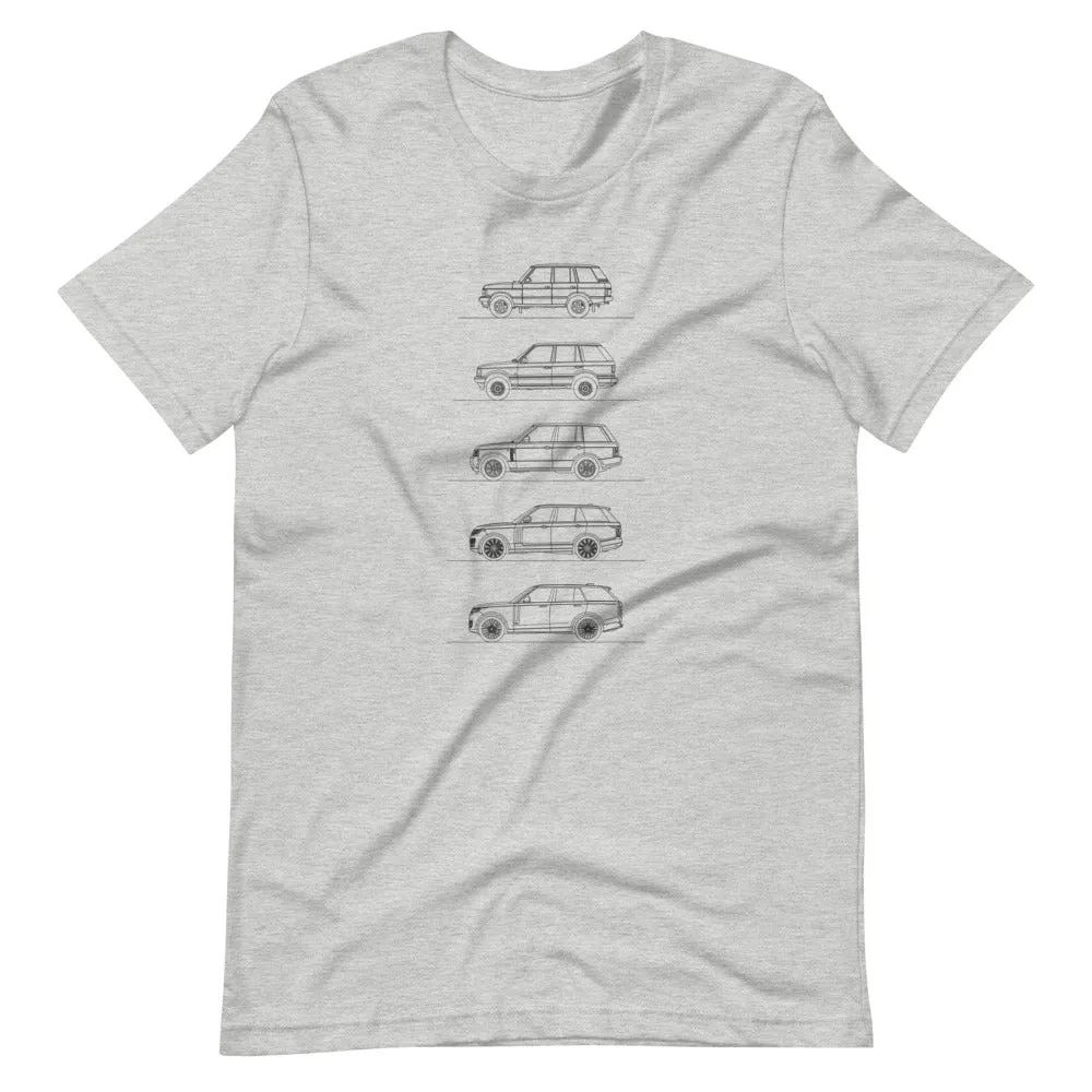 Land Rover Range Rover Evolution outline T-shirt