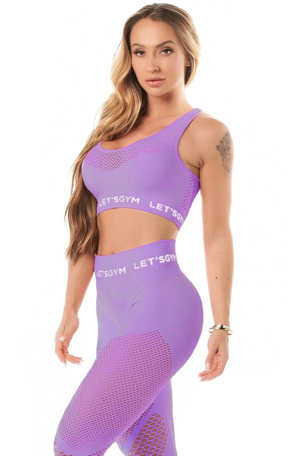 Let's Gym Seamless Top Stylish