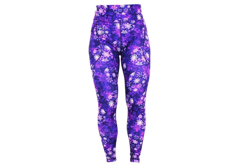Lilac Frost leggings with pockets