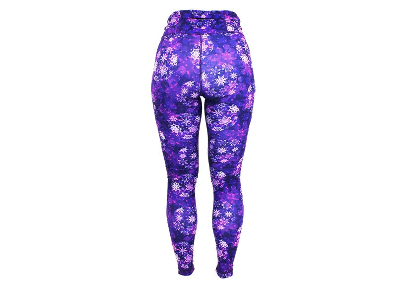 Lilac Frost leggings with pockets