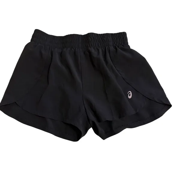 Lot of 3 Pr. Asics Women's Black Running Shorts
