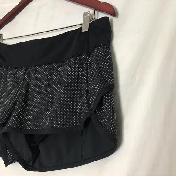 Lululemon Athletica Kill The Lights Special Edition RRT Speed Shorts Women Sz 10