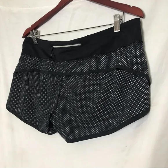 Lululemon Athletica Kill The Lights Special Edition RRT Speed Shorts Women Sz 10