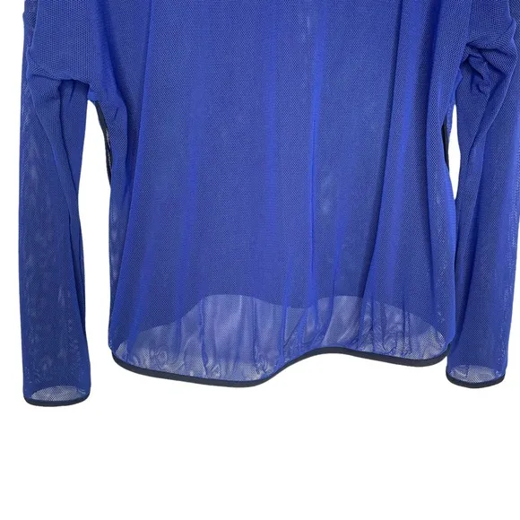 Lululemon Lab Kaomi Mesh Reversible Blue Black Lightweight Athletic Gym