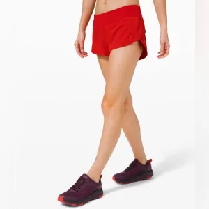 Lululemon Speed Up Shorts - 2.5” - Dark Red - Size 8