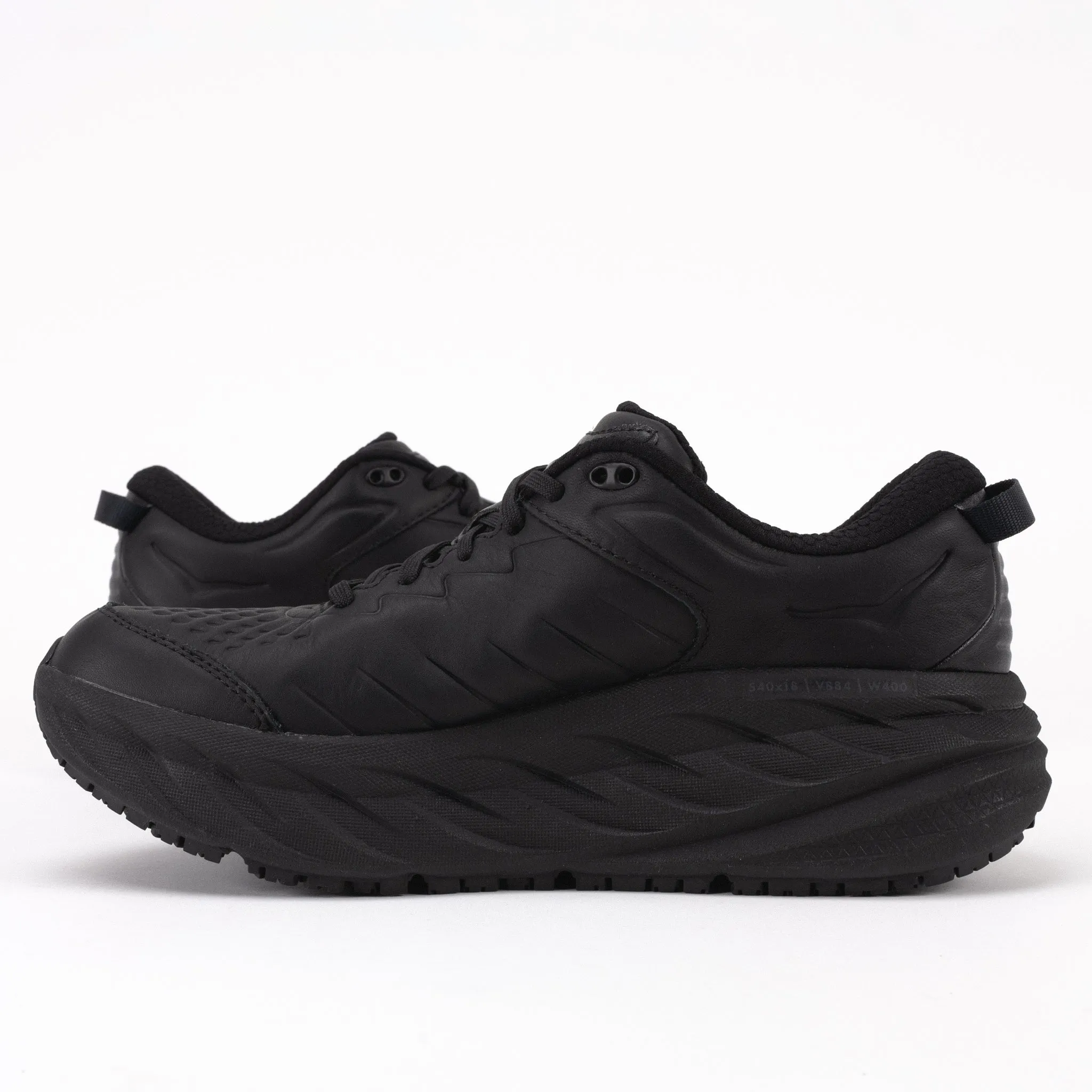 M-BONDI SR - BLACK - LEATHER
