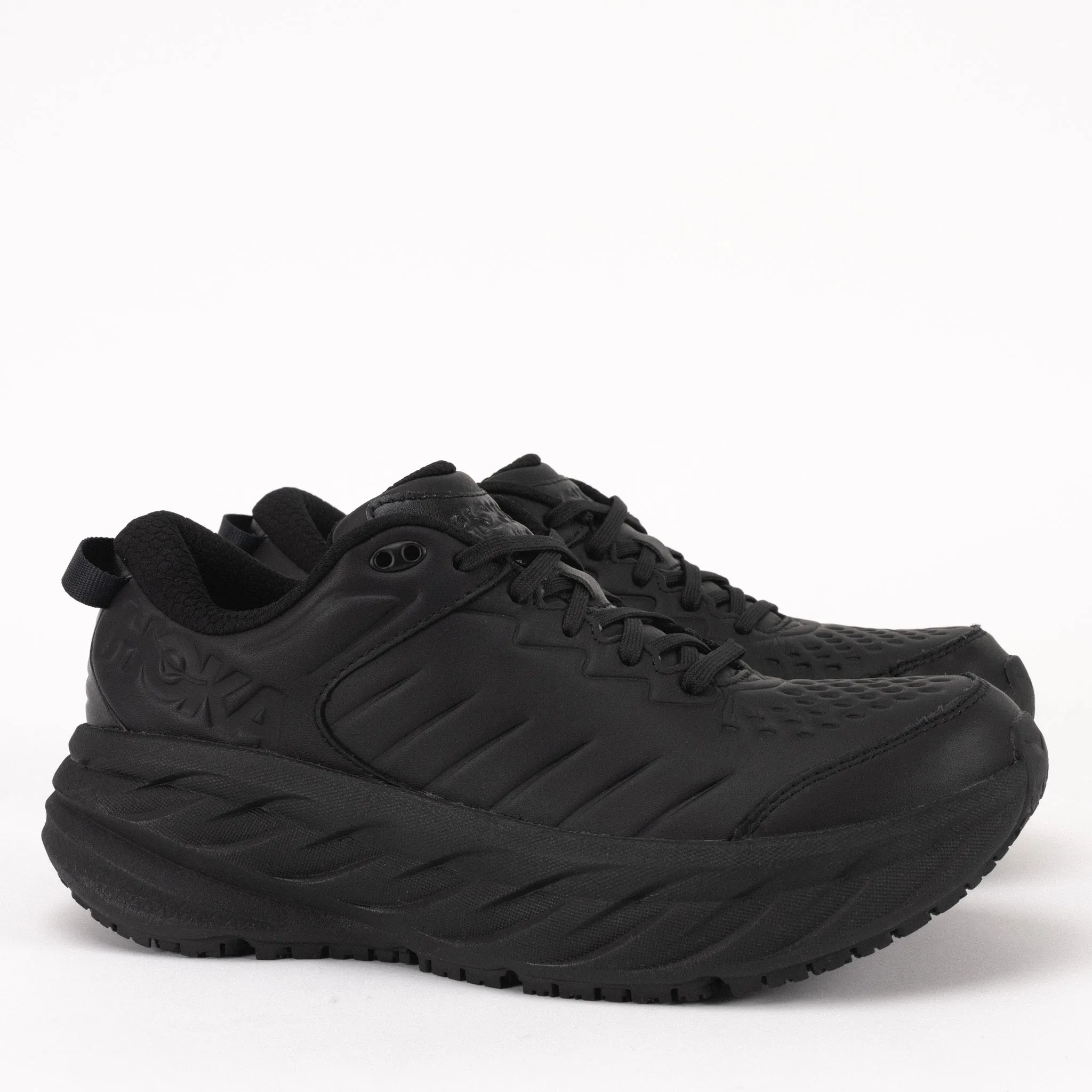 M-BONDI SR - BLACK - LEATHER