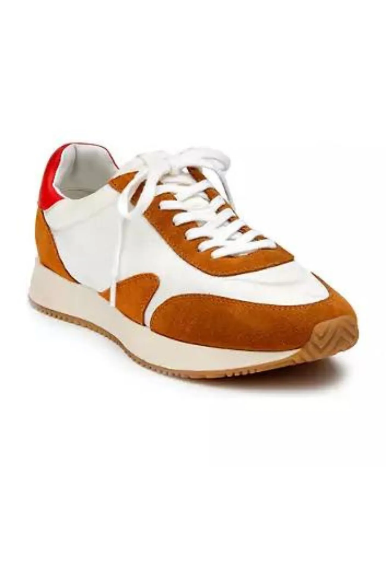 Matisse: Farrah Brown and Orange Sneaker
