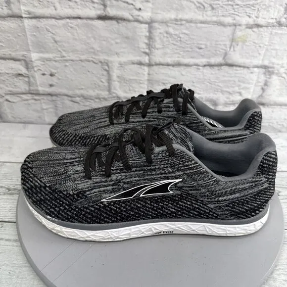 MENS ALTRA ESCALANTE 2 RUNNING SHOES SIZE 9.5 GRAY BLACK WHITE ALM1933G220