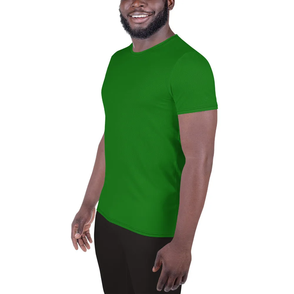 Men's Athletic T-shirt Jamaican Green
