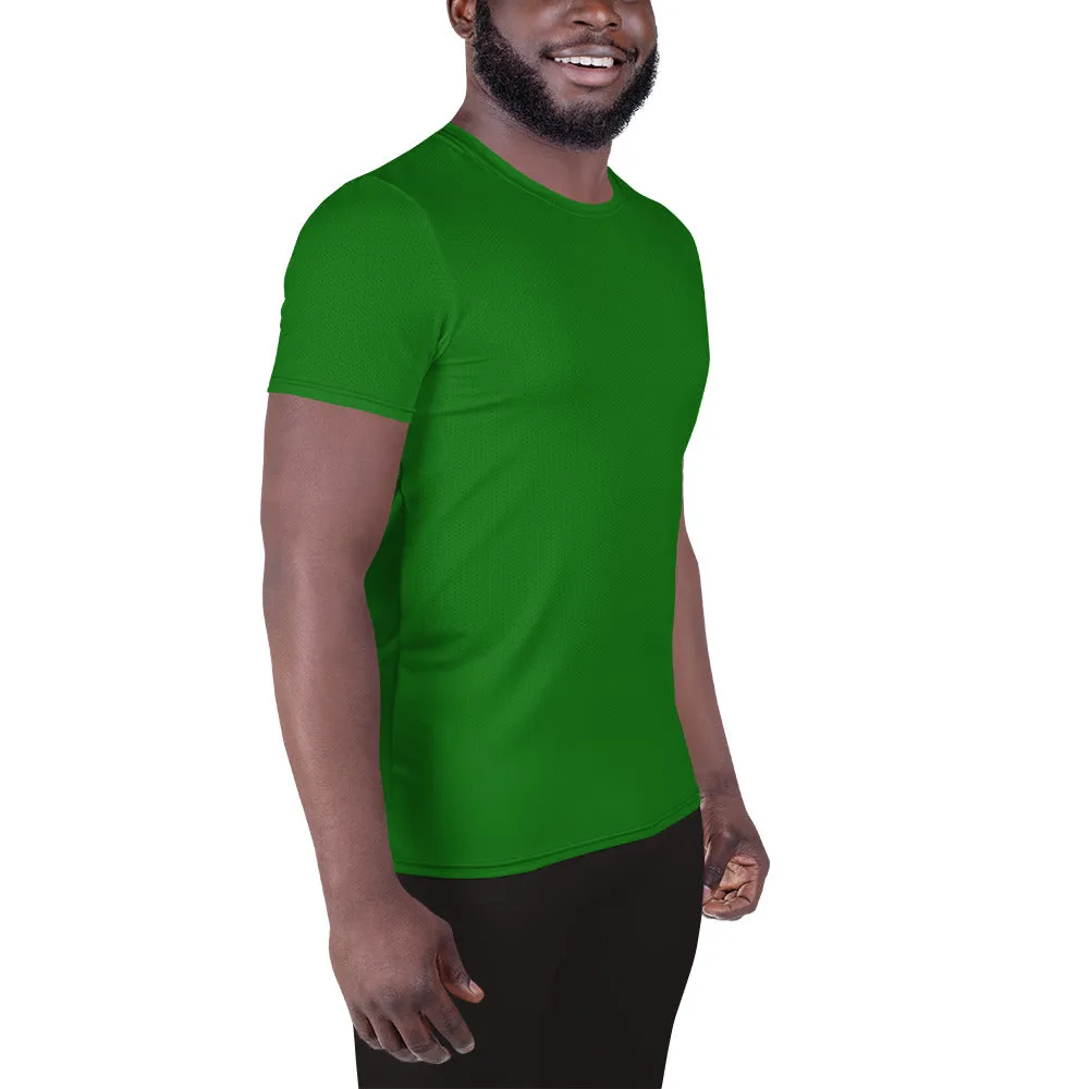 Men's Athletic T-shirt Jamaican Green
