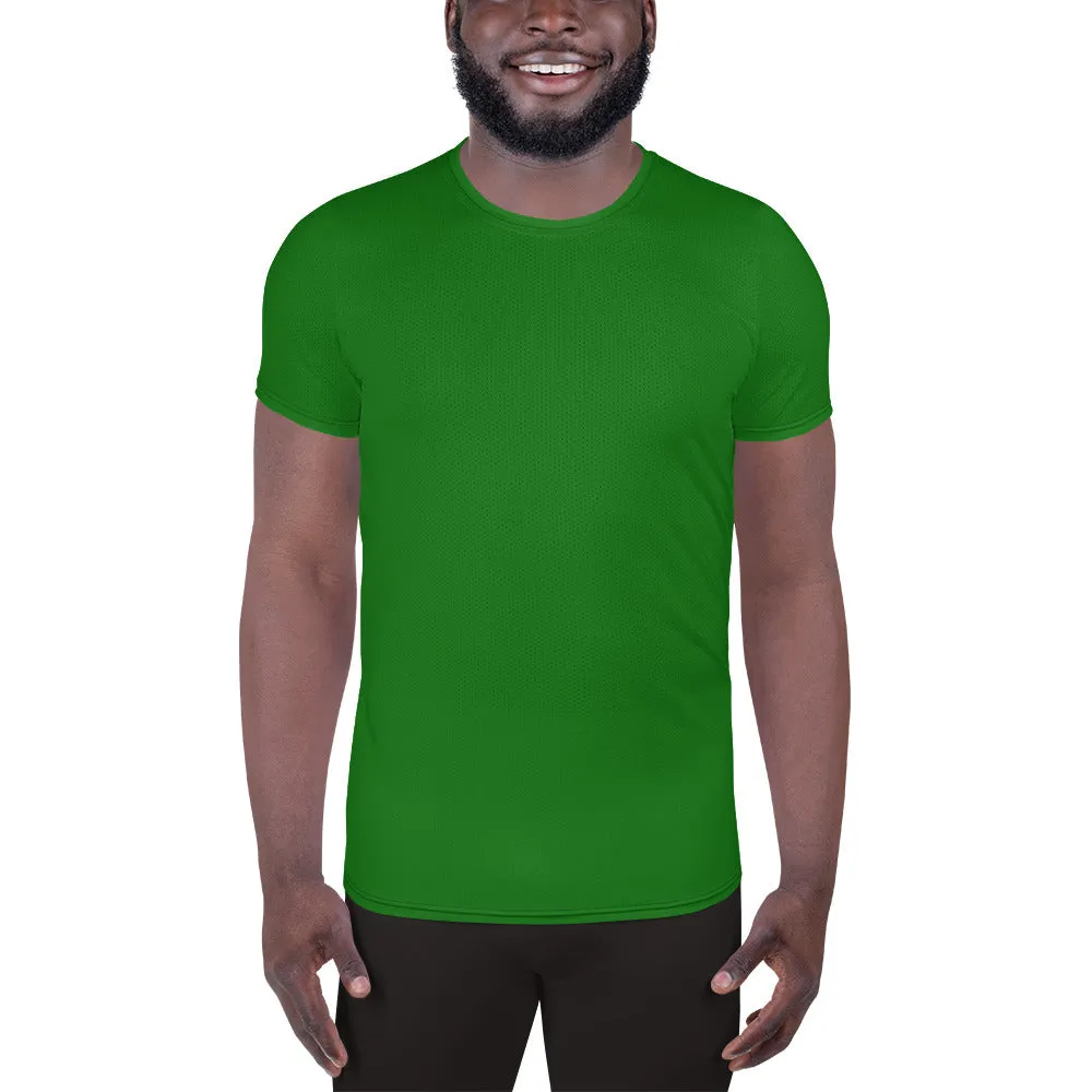 Men's Athletic T-shirt Jamaican Green