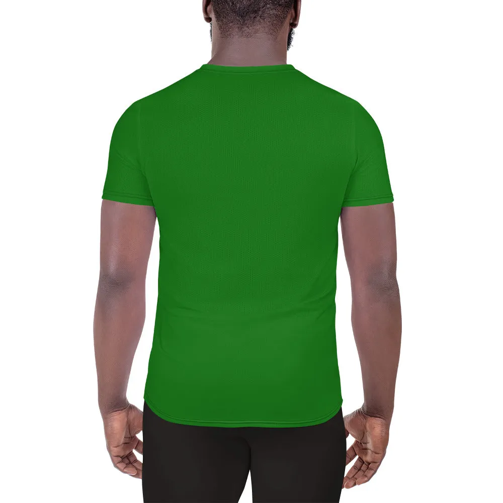 Men's Athletic T-shirt Jamaican Green