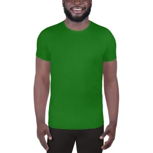 Men's Athletic T-shirt Jamaican Green