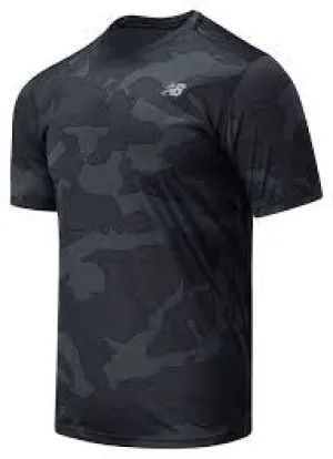 Men's New Balance Printed Accelerate Top SS