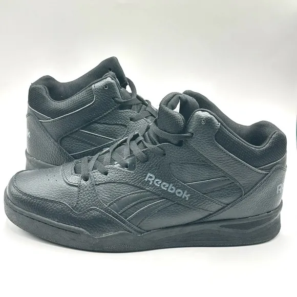Men’s Reebok Royal BB4500 Hi2 Black/Alloy Sneakers 100000090 Size 12 New