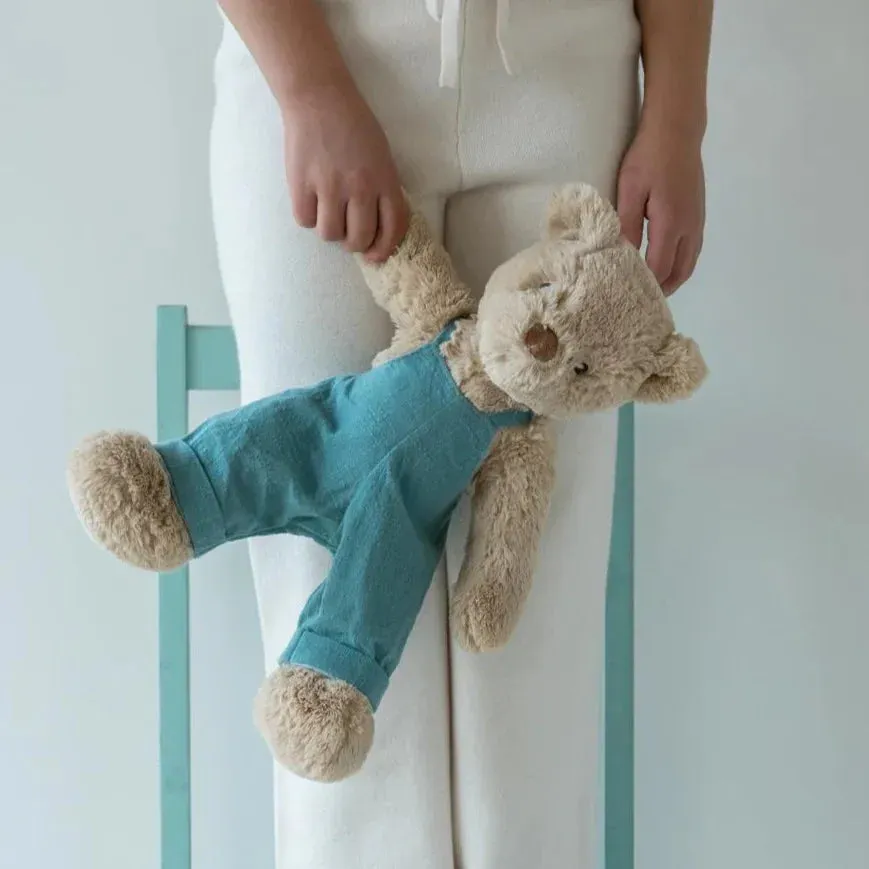 Mr Honey Bear Blue Overalls