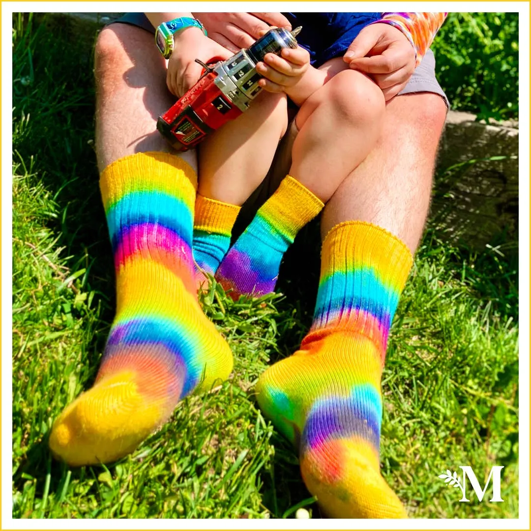 Multi-Color Organic Cotton Socks - Pack of 3