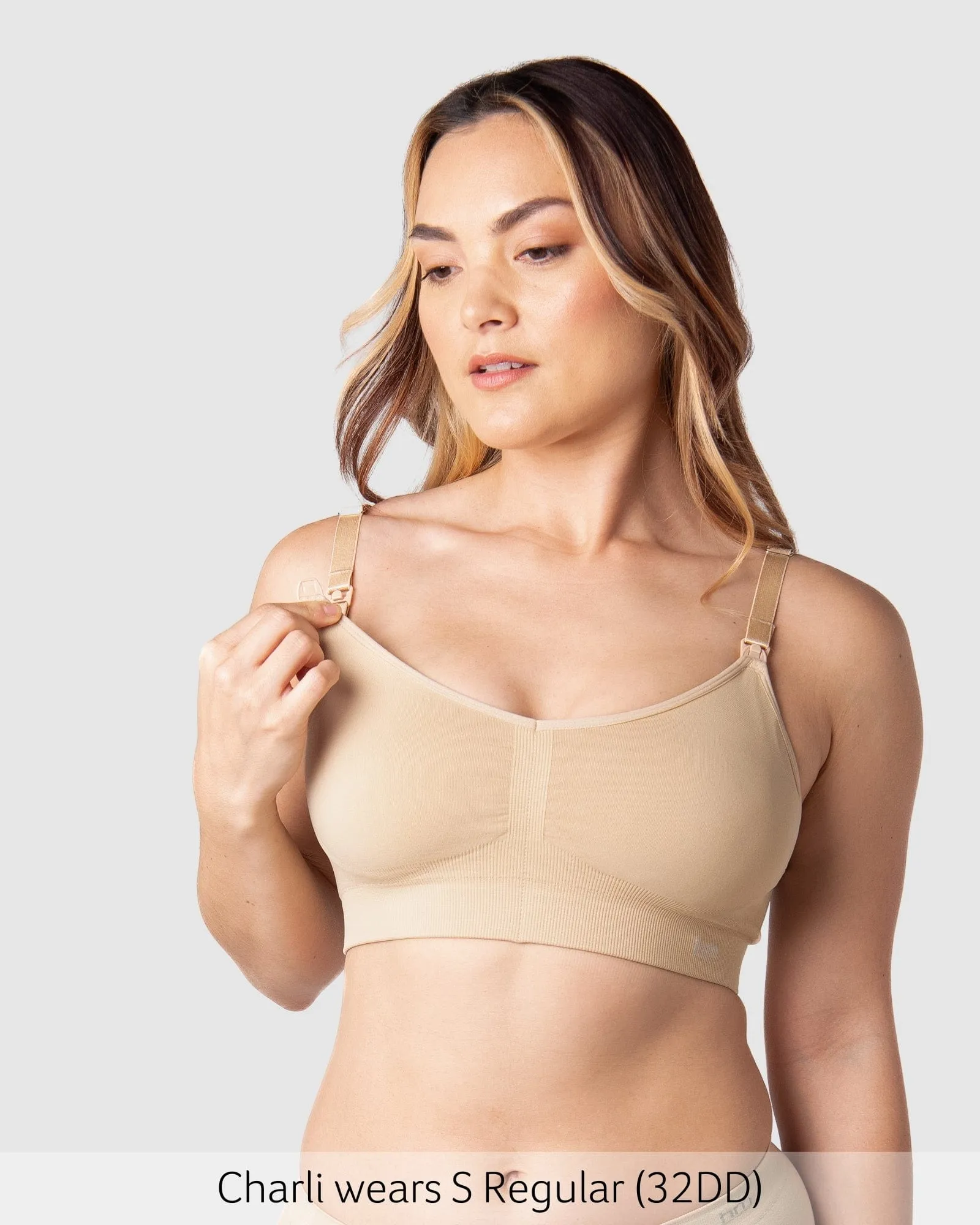 My Necessity Seamless Nursing Bra - Frappe