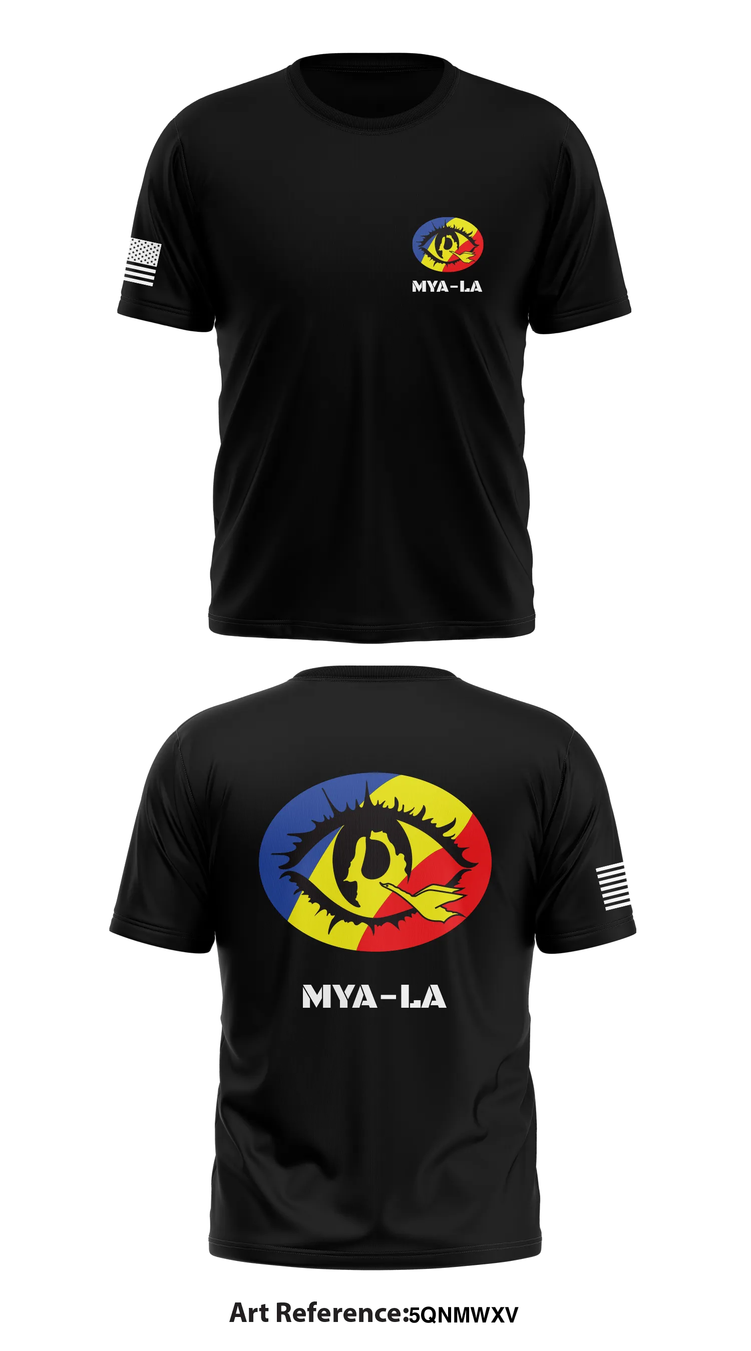 MYA-LA Store 1 Core Men's SS Performance Tee - 5qNmWx