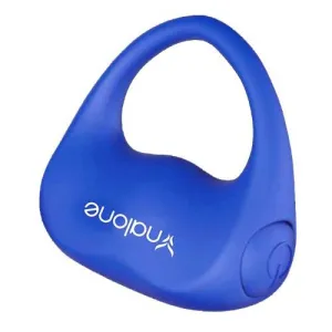 Nalone Ping Silicone Vibrating Cock Ring Blue