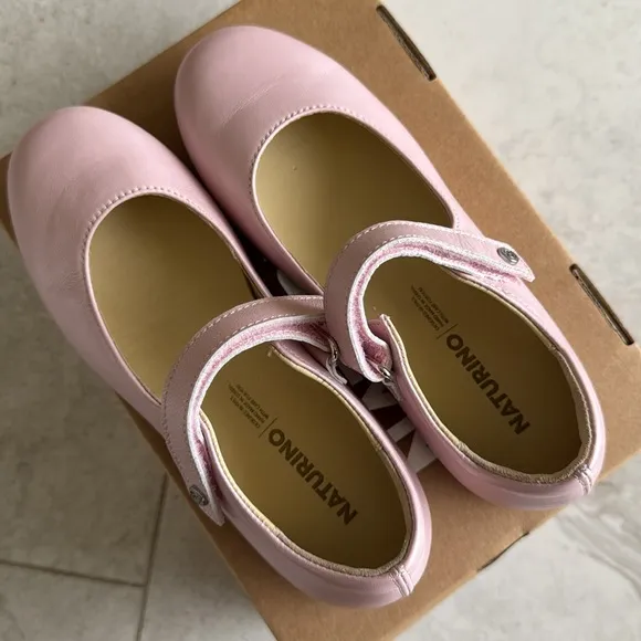 NATURINO DARLINGLeather Mary Jane, Pink