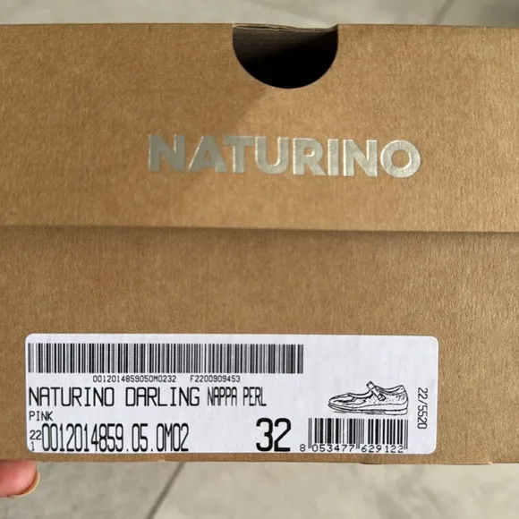 NATURINO DARLINGLeather Mary Jane, Pink
