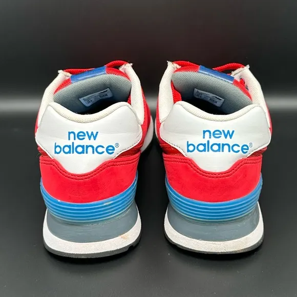 New Balance 574 “Paint Chip” Running Shoes Men’s Sz 10.5