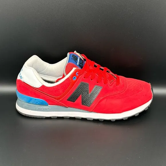 New Balance 574 “Paint Chip” Running Shoes Men’s Sz 10.5